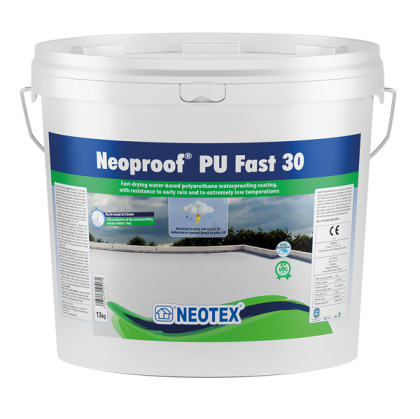 Бързосъхнеща хидроизолация Neoproof PU Fast -30 13kg