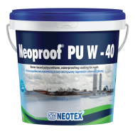 Течна хидроизолация Neoproof PU W -40 13kg - Бял