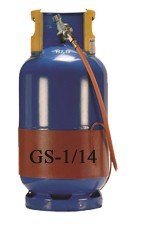 Подгряващ силиконов колан за газови бутилки 11кг - GS-1