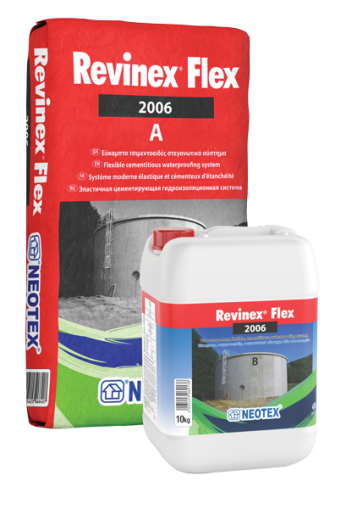 Revinex® Flex 2006 - Cementitious elastic waterproofing