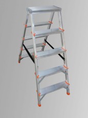 Домакинска алуминиева стълба ARON  - двустранна  2х5