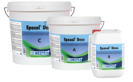 Саморазливно епоксидно покритие за подове Epoxol® Deco - гранит